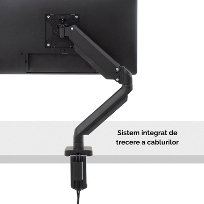 Brat pentru monitor seria Platinum negru Fellowes