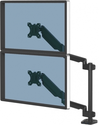 Brat dublu vertical pentru monitor seria Platinum Fellowes