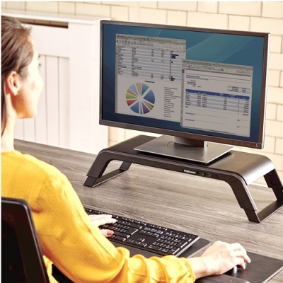 Suport monitor negru Hana Fellowes 
