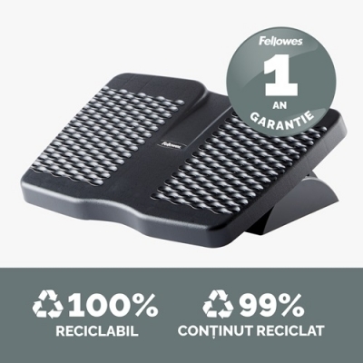Suport negru de picioare Refresh Foot Fellowes