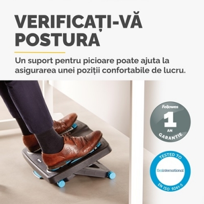 Suport pentru picioare Energizer Fellowes