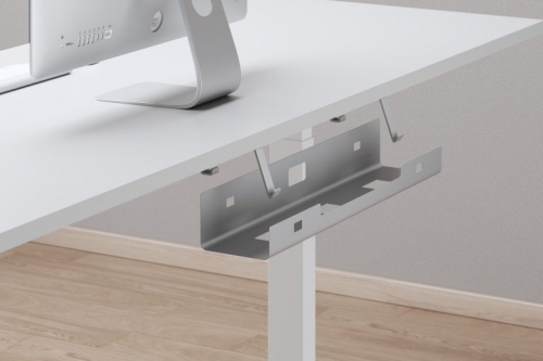 Tava pentru cabluri, Fellowes, Filex, 60 cm, argintiu