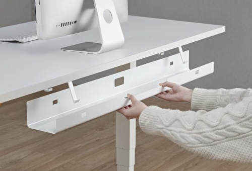 Tava pentru cabluri, Fellowes, Filex, 100 cm, alb