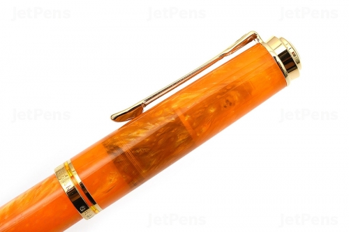 Stilou Souveran M600 Vibrant Orange, penita M, Pelikan