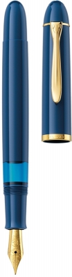 Stilou Classic M120, penita F, Iconic Blue Pelikan