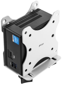 Suport unitate PC Fellowes, Filex Thin Client, alb