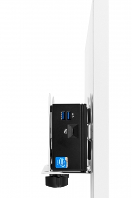 Suport unitate PC Fellowes, Filex Thin Client, alb