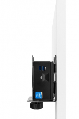 Suport unitate PC Fellowes, Filex Thin Client, argintiu