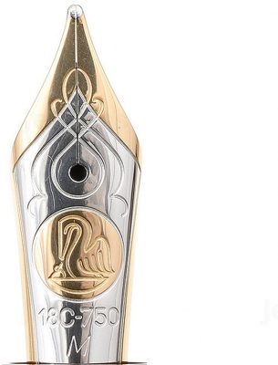 Stilou Souveran M800 Black-Brown, penita M, Pelikan