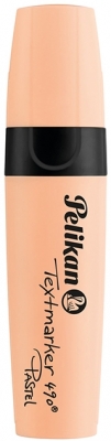 Textmarker 490, culoare portocaliu pastel, Pelikan 
