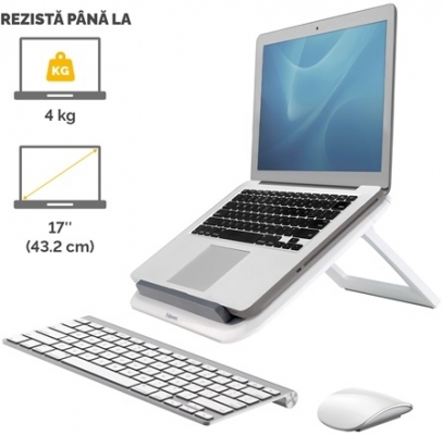 Suport alb pentru laptop I-Spire Fellowes