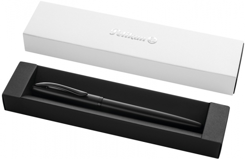Stilou Jazz Noble Elegance, Carbon Black, patron cerneala + cutie cadou, Pelikan