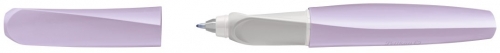 Roller Twist Eco, grip ergonomic, ambidextru, 1 rezerva albastra inclusa, culoare mov deschis, in cutie de carton, Pelikan