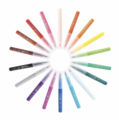 Carioci lavabile Visaquarelle 10 buc/set Bic