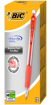 Creion mecanic 0.5 mm, Velocity, 12 buc/cutie Bic