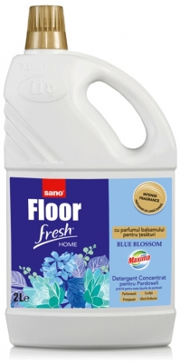 Detergent pardoseli Sano, Floor Fresh Home Blue Blossom, 2L