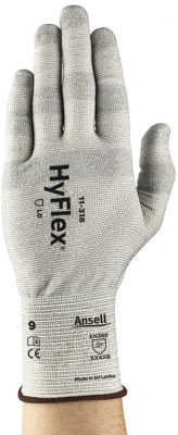 Manusi Hyflex 11-318 Ansell, industriala antistatica, protectie sporita impotriva taieturilor