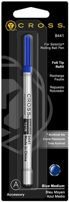Mina Roller Blue Mediu Jumbo Porous Cross