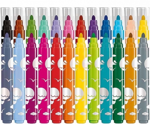 Carioca Color Peps My First Jumbo, 24 culori/set, Maped 