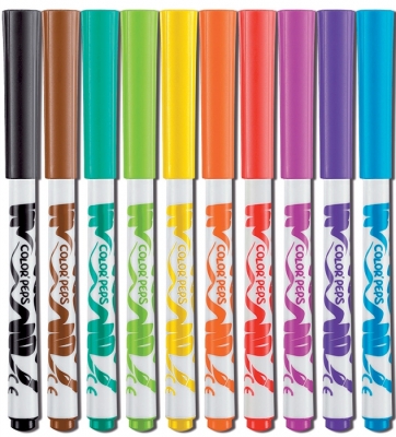 Carioci Color Peps Brush 10 culori/set Maped