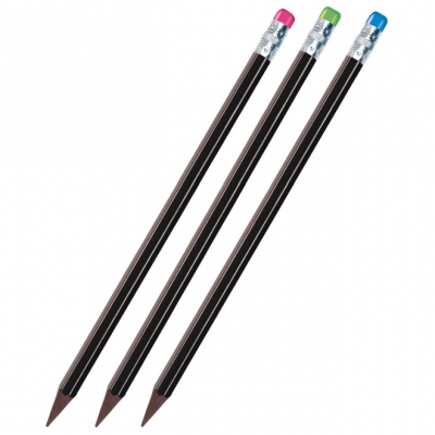 Creion plastic HB Flexibil, Centrum, cu guma