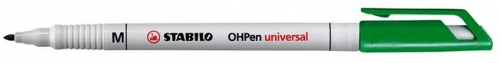 Marker OHP M verde Stabilo