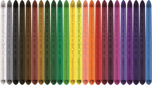 Creioane colorate Maped Color Peps Infinity, 24 culori/set