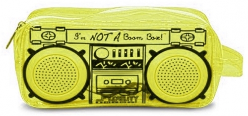 Geanta Le Boombox Doppler cu difuzoare galben Fydelity
