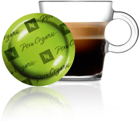Cutie 50 capsule Cafea Nespresso Pro Origins Peru Organic