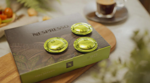Cutie 50 capsule Cafea Nespresso Pro Origins Peru Organic