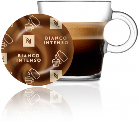 Cutie 50 capsule Cafea Nespresso Pro Creation Bianco Intenso