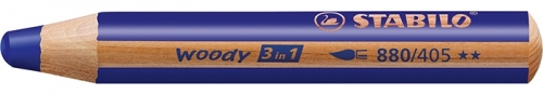 Creion colorat 3 in 1 Woody Stabilo