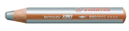 Creion colorat 3 in 1 Woody Stabilo