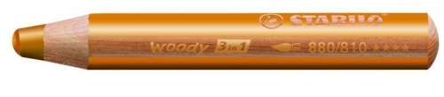 Creion colorat 3 in 1 Woody Stabilo