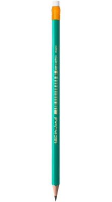 Creion grafit cu radiera ECO Evolution 655 HB Bic