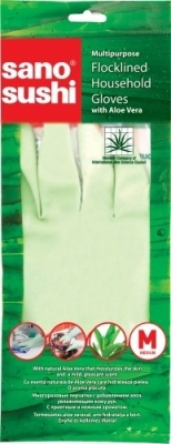 Manusi menaj Sano Sushi, marimea M, cu Aloe Vera