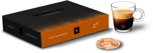 Cutie 50 capsule Cafea Nespresso Pro Creation Caramello