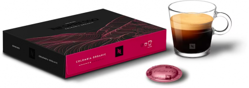 Cutie 50 capsule Cafea Nespresso Pro Origins Colombia Organic