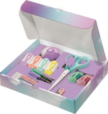 Set coloriaj multi-product Maped Pastel, 26 piese