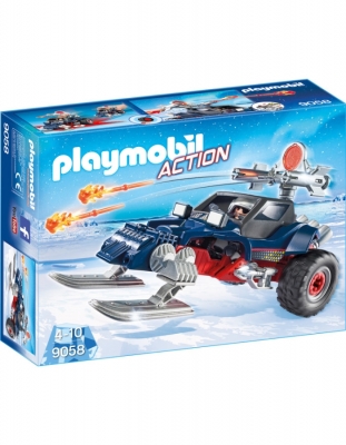 Piratul Arctic Cu Snowmobil Playmobil