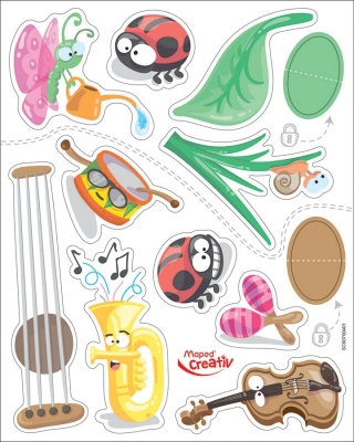 Set creativ My First, Pictura cu degetele Maped
