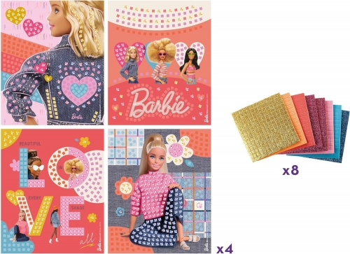 Set Maped Barbie photo mozaic