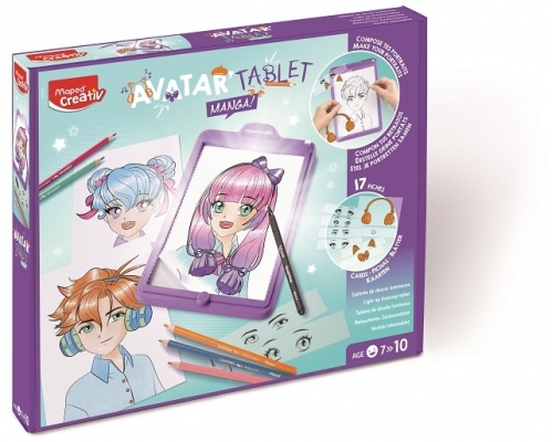 Set Maped Creativ Avatar Tablet Manga