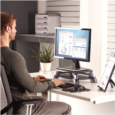 Suport monitor rotativ, 11.5 cm, Fellowes