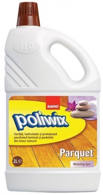 Detergent pardoseli din lemn Poliwix Parquet Relaxing Spa 2 L Sano