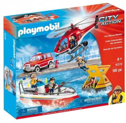Misiunea De Salvare A Pompierilor Playmobil