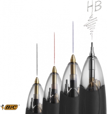 Pix 4 Colours Multifunction 3+1HB si 12 mine BIC