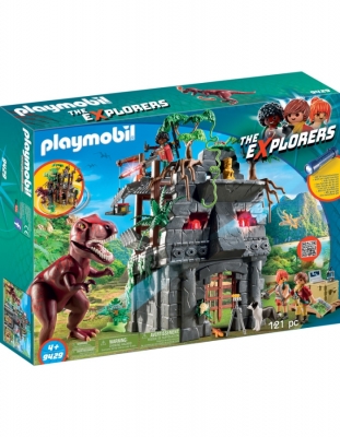 Cercetatori - Fortareata Si T-Rex Playmobil