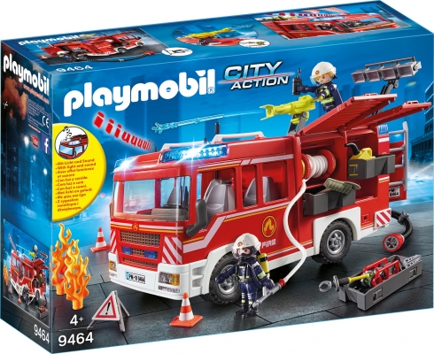 Masina De Pompieri Cu Furtun Playmobil