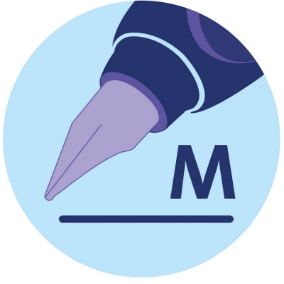 Stilou Twist argintiu grip ergonomic 2 patroane blister Pelikan